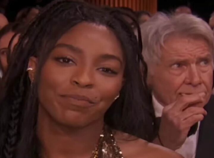 Harrison Ford interrompe il discorso dell'attrice Jessica Williams durante i SAG Awards