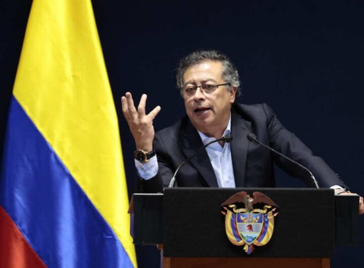 Il presidente colombiano Gustavo Petro