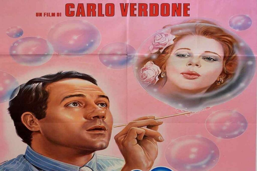 La locandina del film Acqua e sapone, di Carlo Verdone