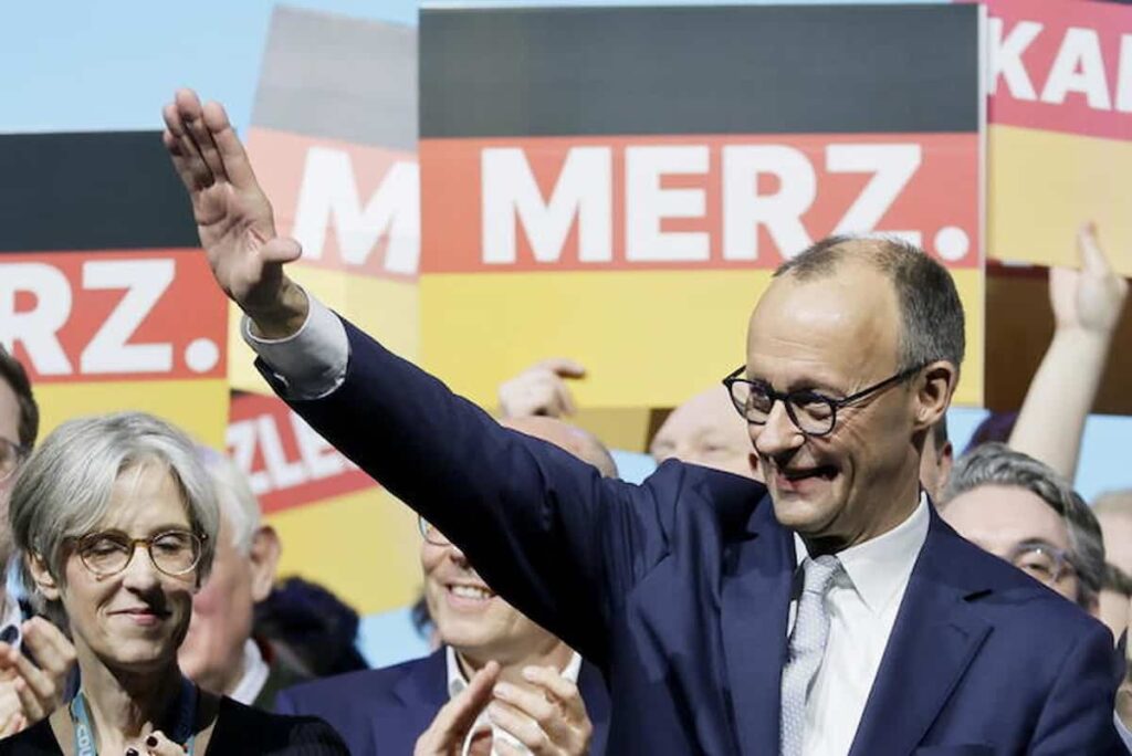 Friedrich Merz in cima alle notizie in germania