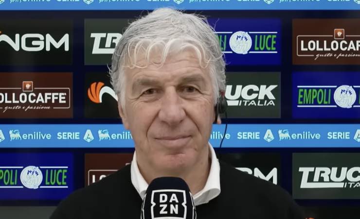 Gasperini intervistato a Dazn