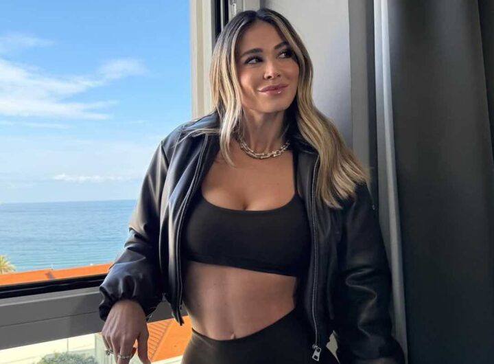 Diletta Leotta in albergo a Sanremo