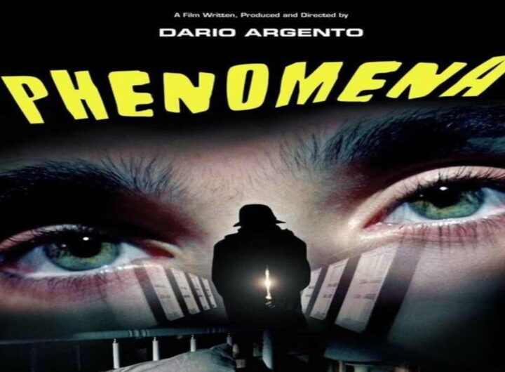 La locandina del film Phenomena, di Dario Argento