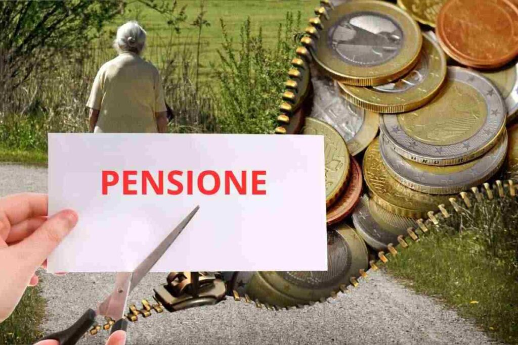 Pensione anticipata taglio assegno