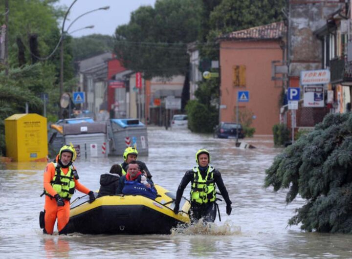 foto alluvione in emilia