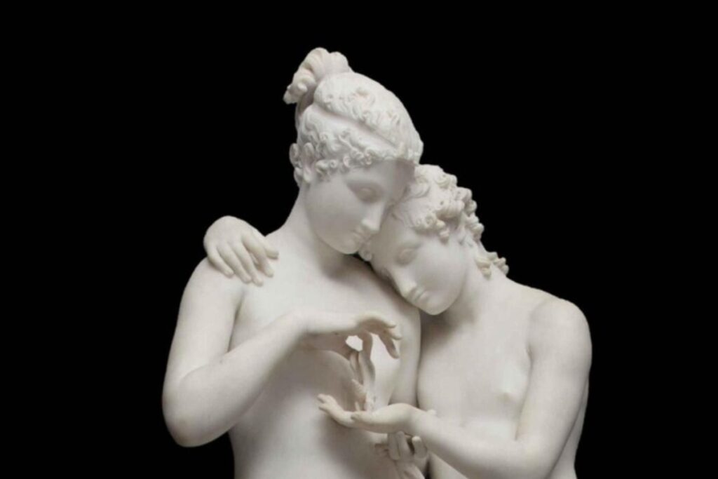 amore e psiche di antonio canova