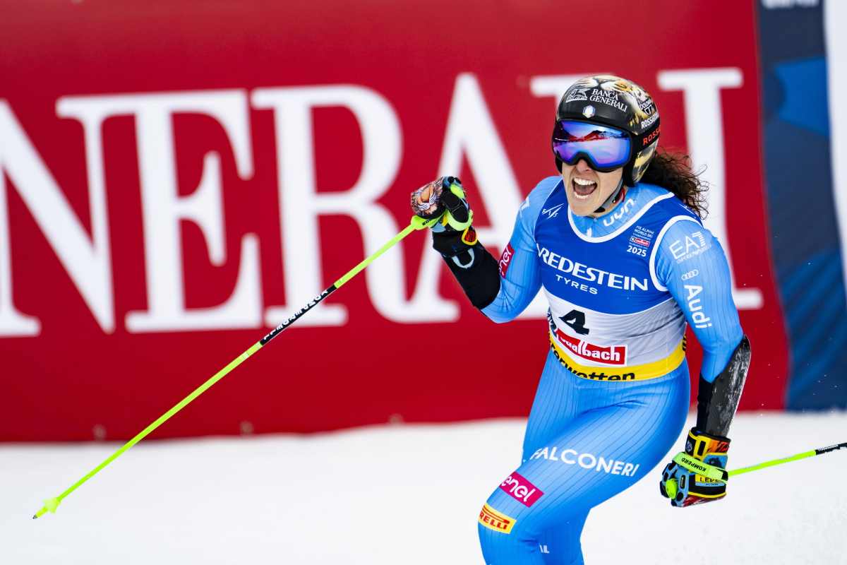 federica brignone vince a Saalbach