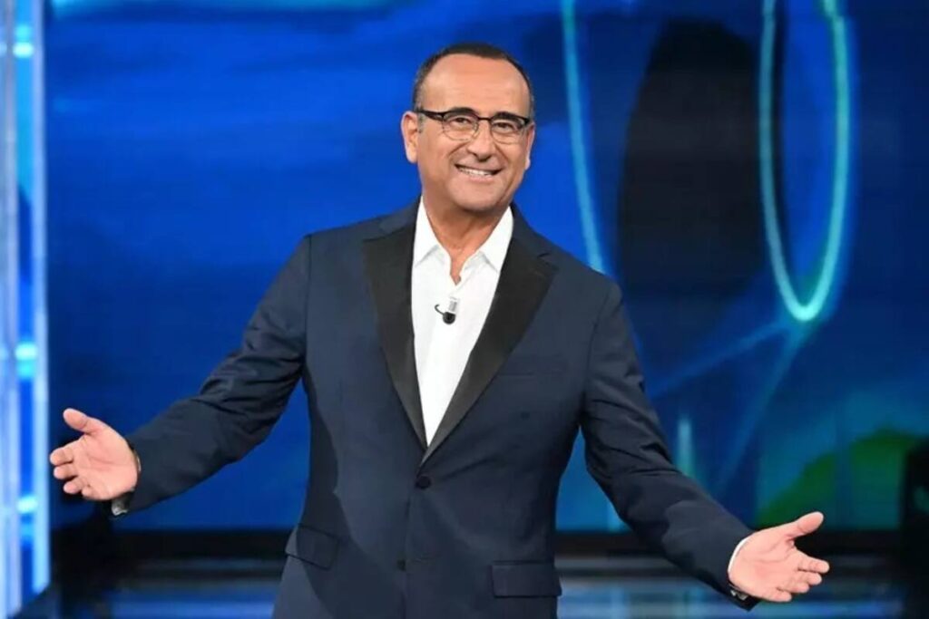 Carlo Conti a Sanremo 2025