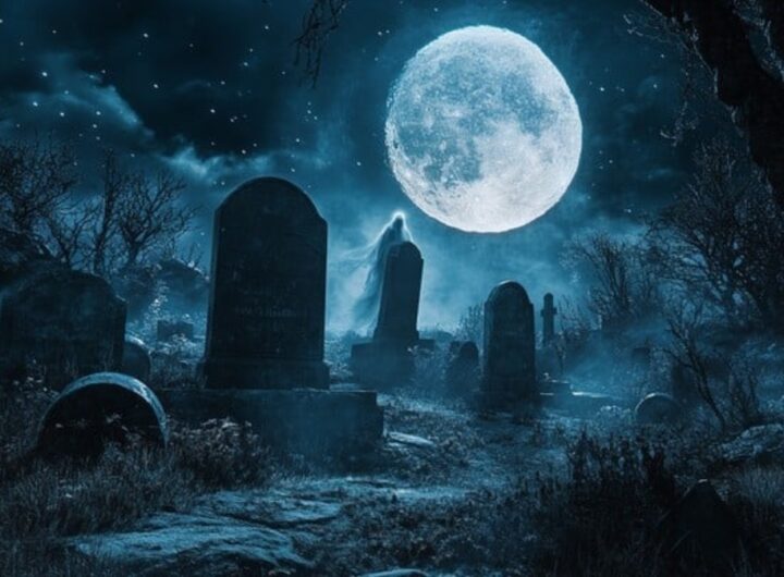 cimitero di notte