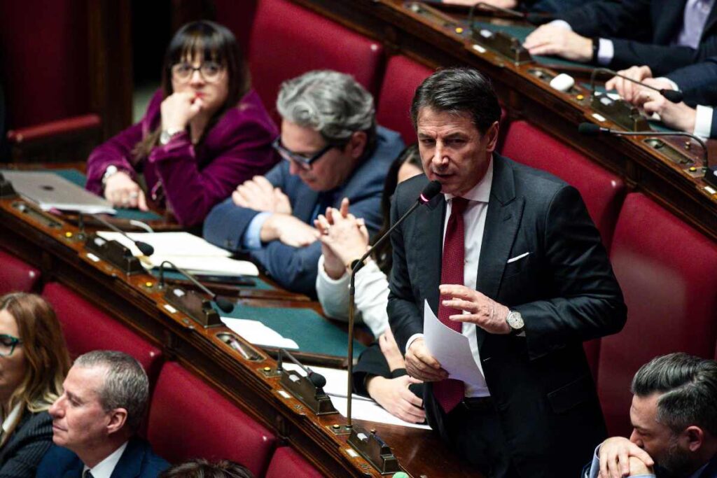 conte in parlamento