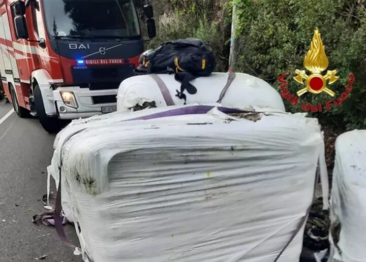 salerno incidente camion ecoballe