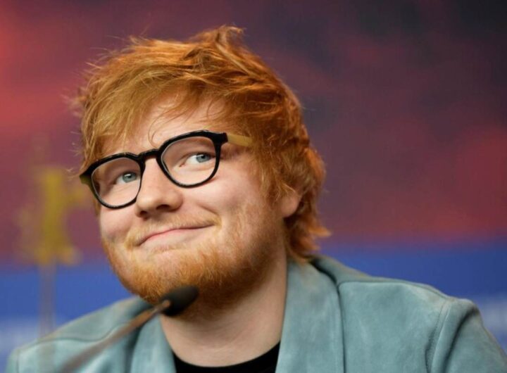 Il cantante Ed Sheeran