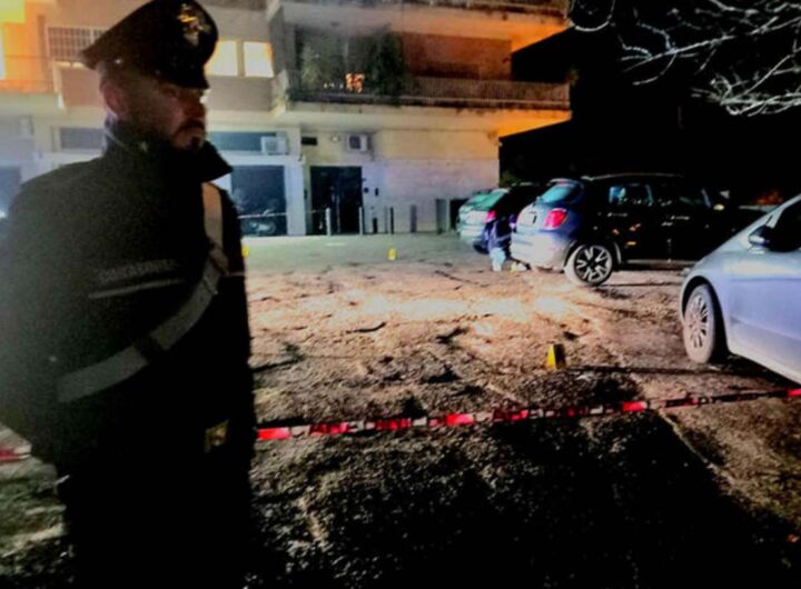 il luogo dove un ladro è stato ucciso a roma da una guardia giurata