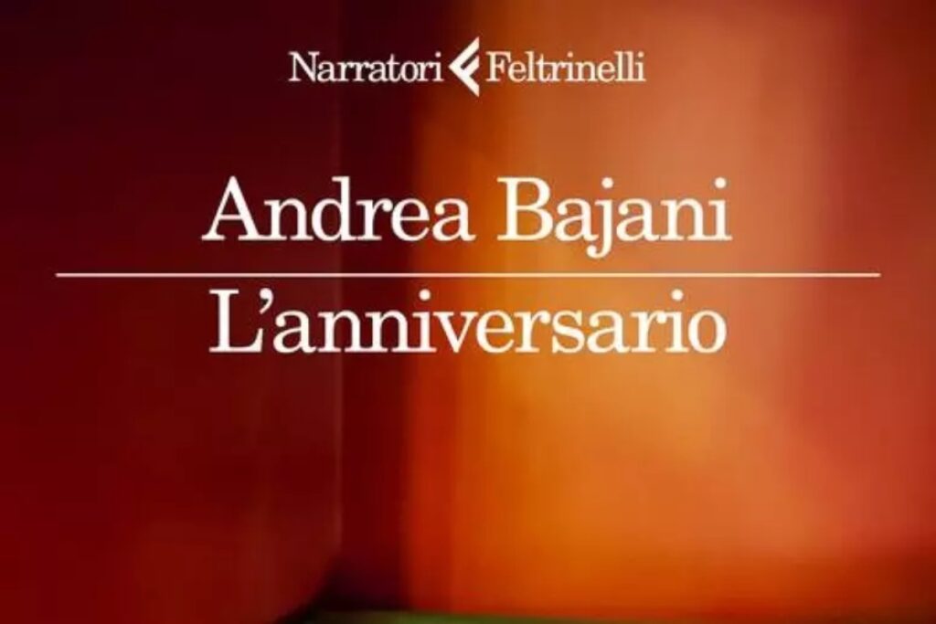 andrea bajani l'anniversario copertina