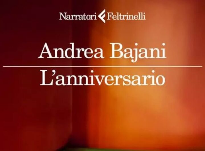 andrea bajani l'anniversario copertina