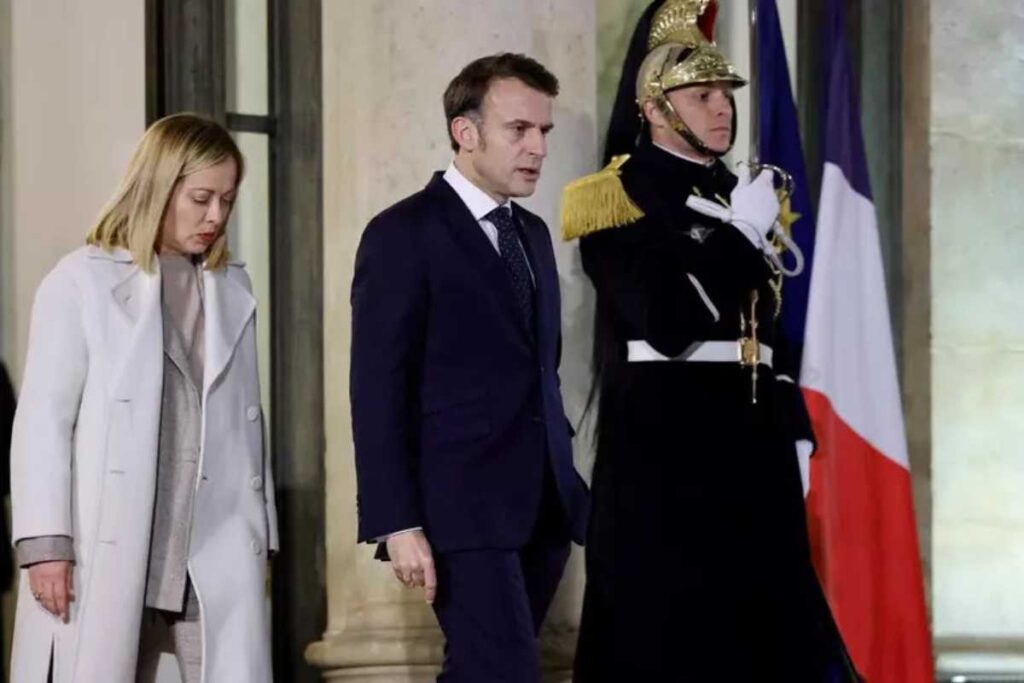 Meloni con Macron al vertice sull'Ucraina di Parigi