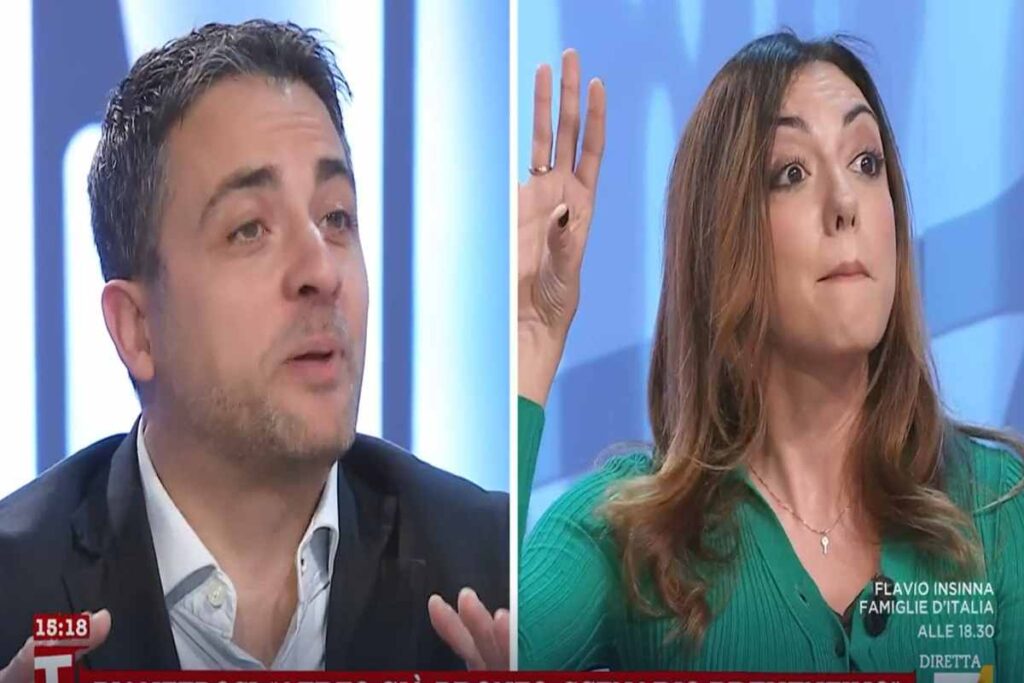 Augusta Montaruli abbaia in diretta