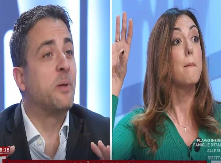 Augusta Montaruli abbaia in diretta