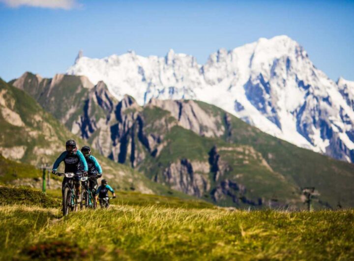 andare in mountain bike in montagna