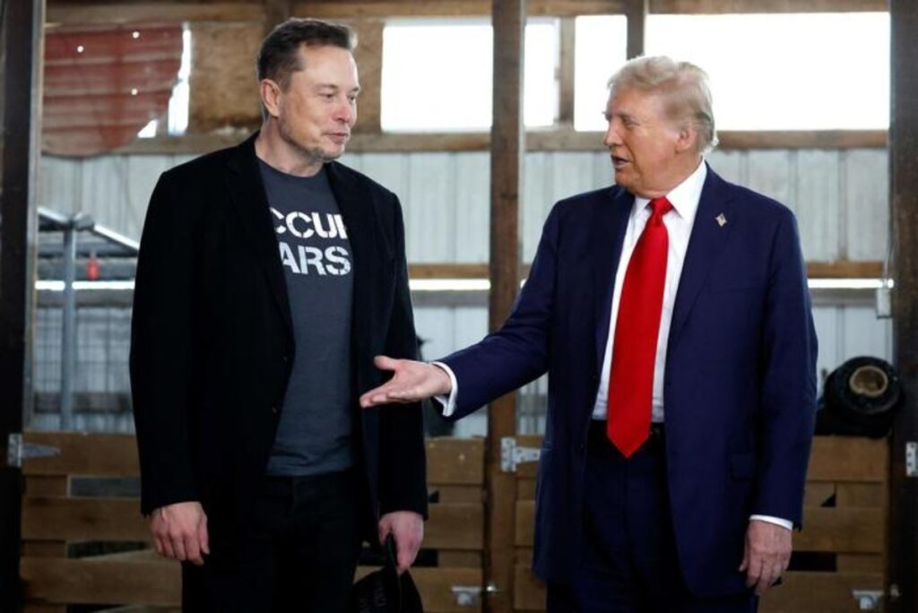 elon musk donald trump