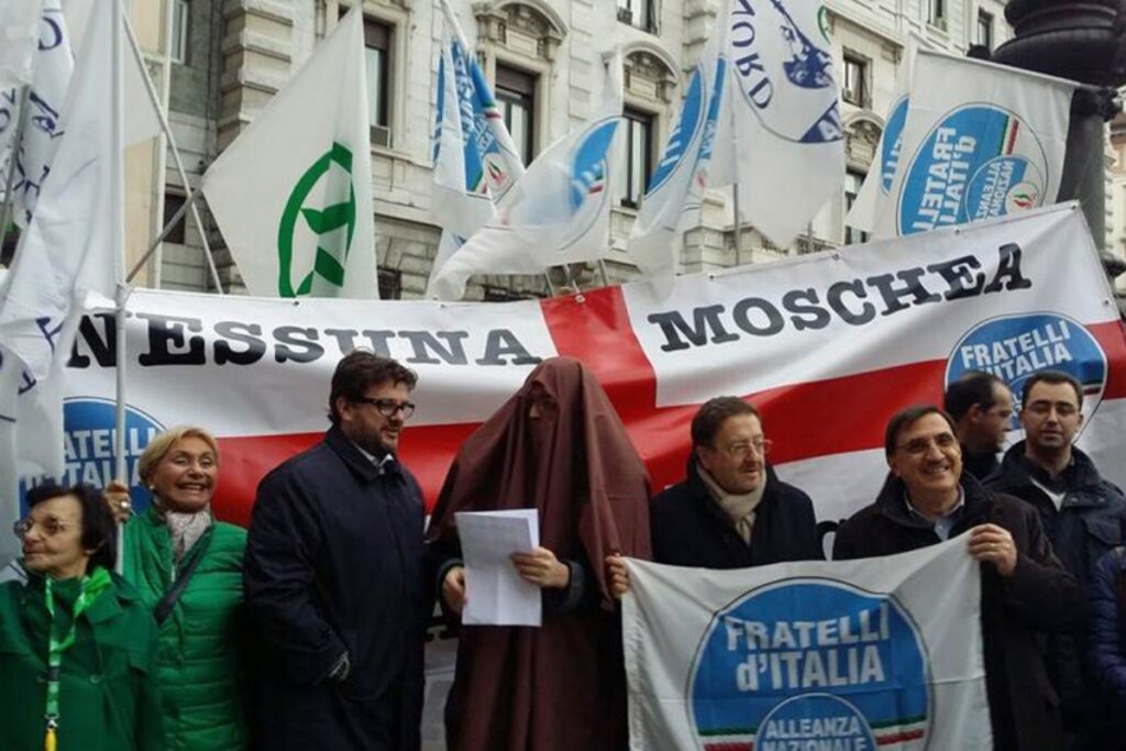 manifestazione anti-islamica