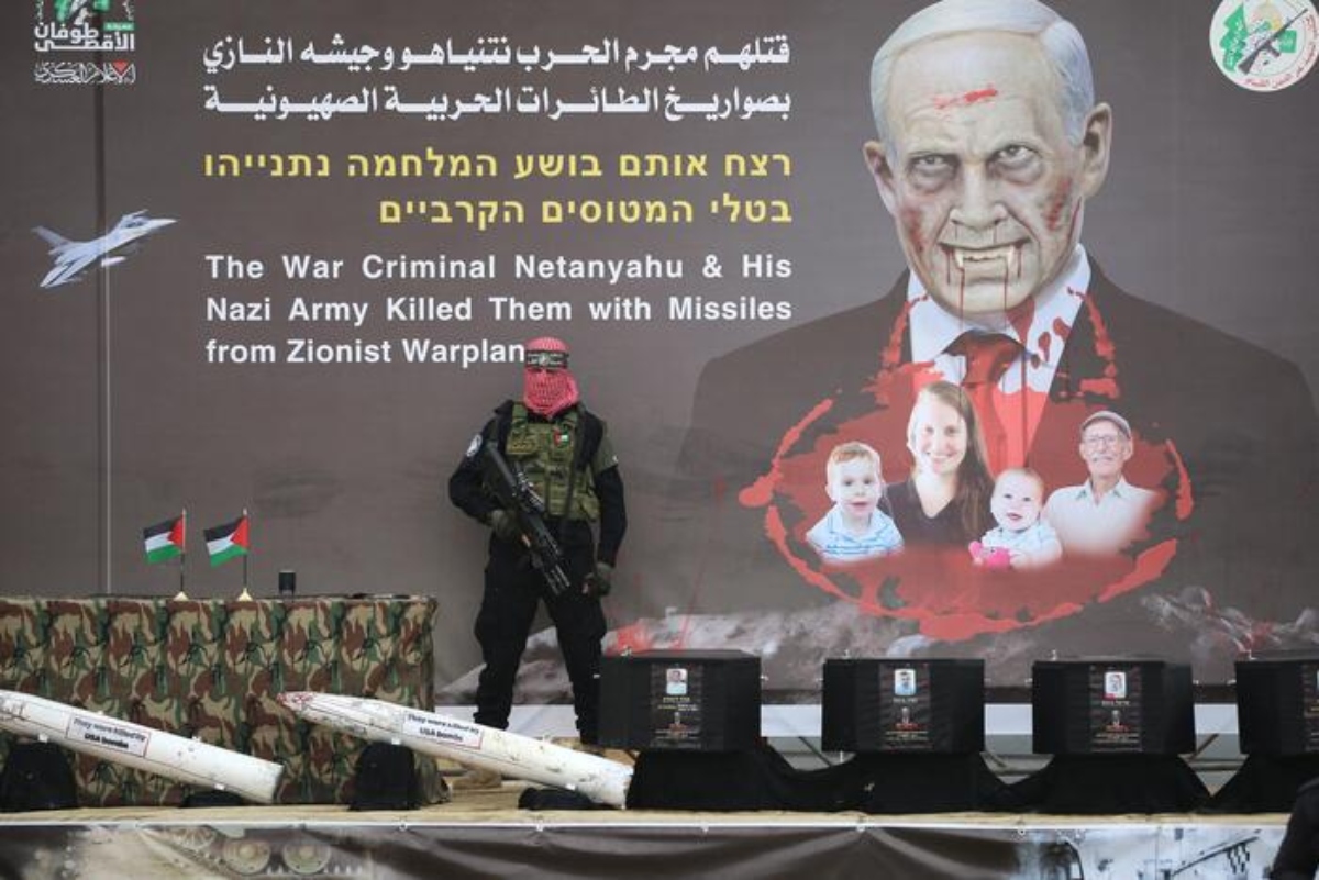 netanyahu propaganda hamas