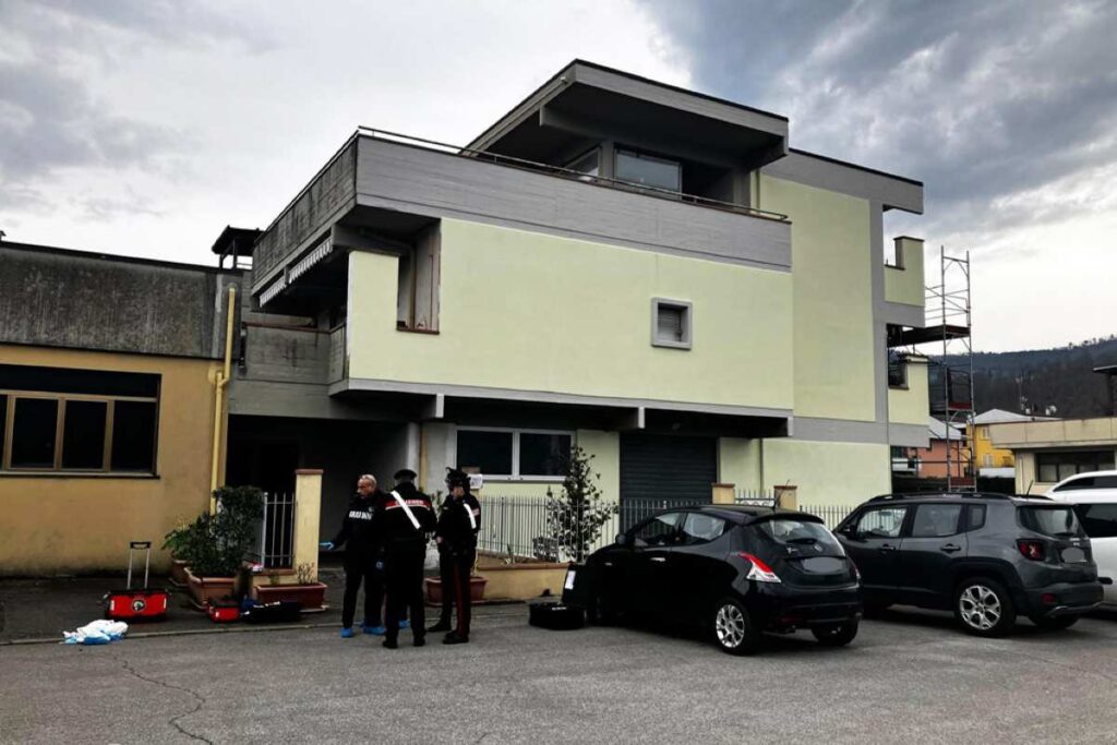 la casa dove è avvenuto l'omicidio a Rufina