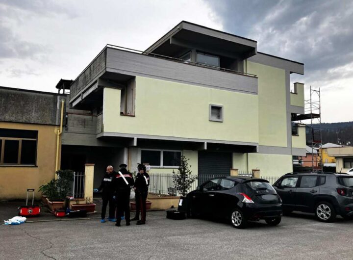 la casa dove è avvenuto l'omicidio a Rufina