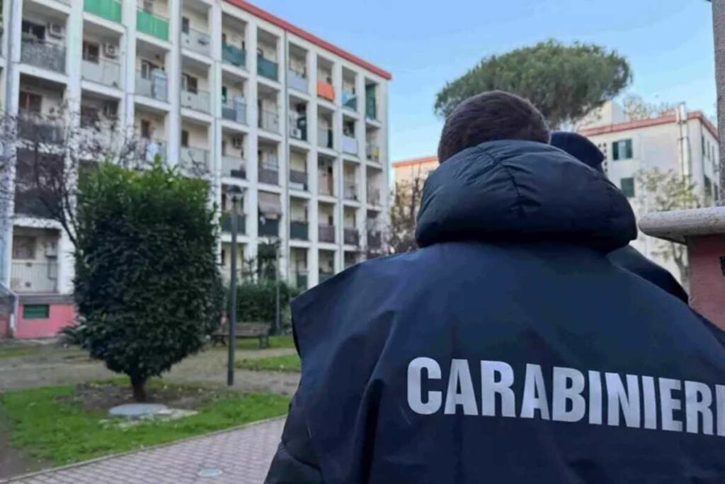 Carabinieri al Quarticciolo di Roma