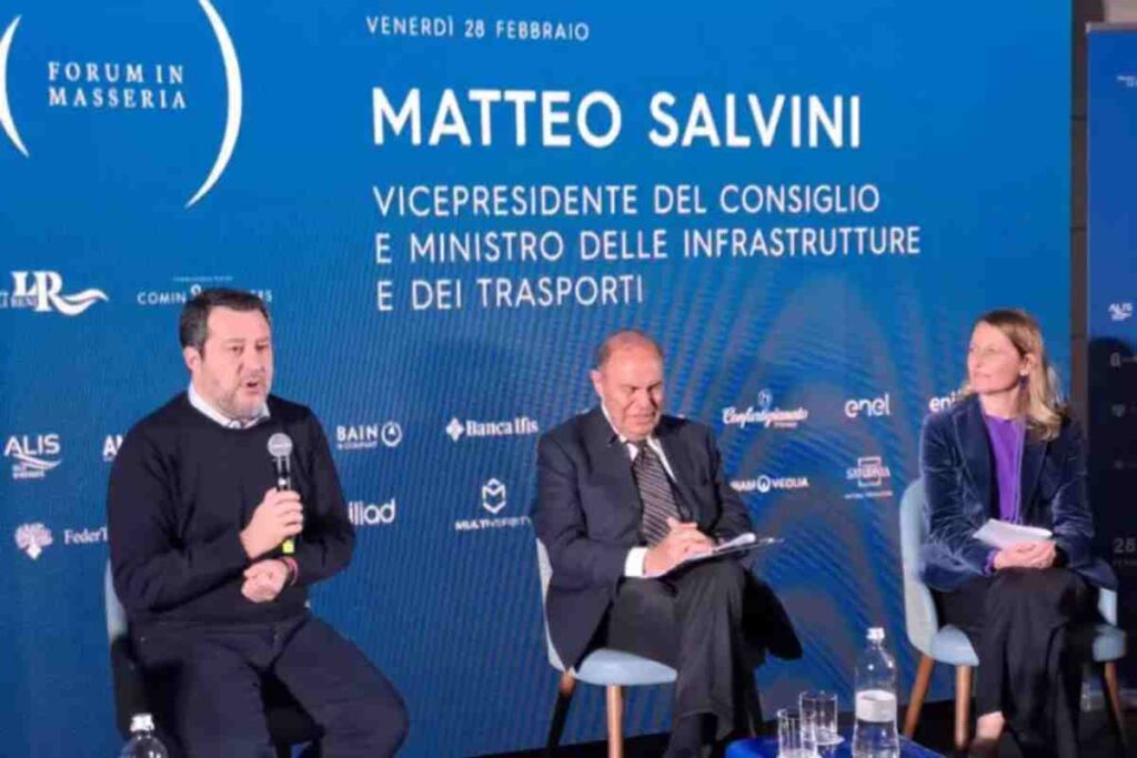 Salvini a Saturnia