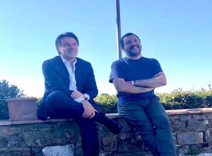 Matteo Salvini e Giuseppe Conte