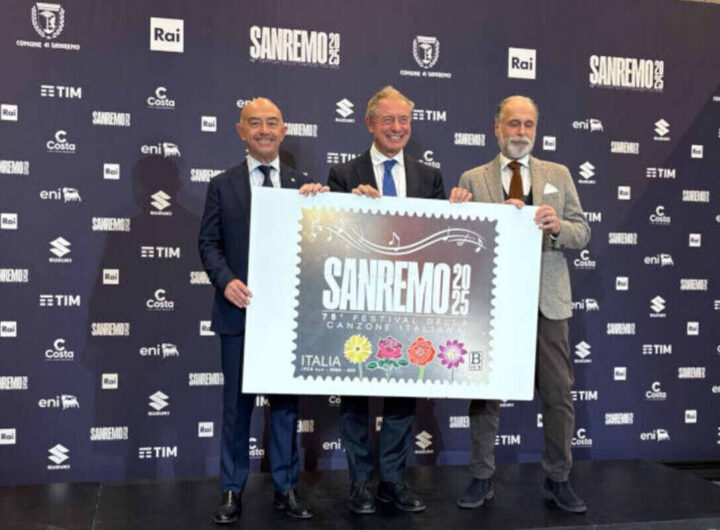 Al Festival di Sanremo è stato dedicato un francobollo