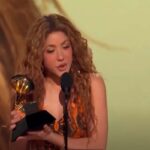 Shakira riceve il Grammy Awards