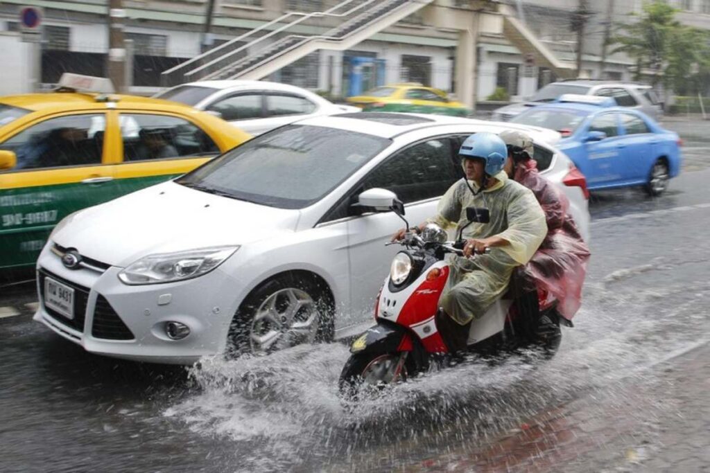 un taxi in thailandia