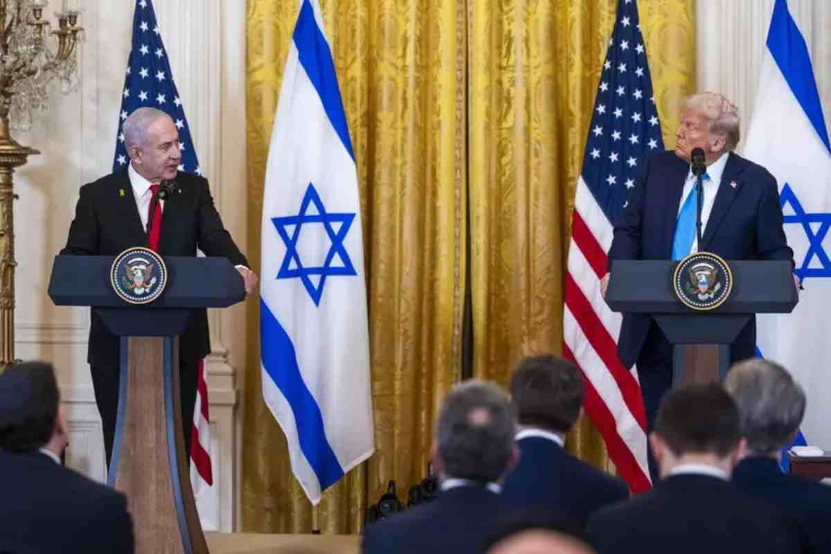 Trump e Netanyahu alla Casa Bianca