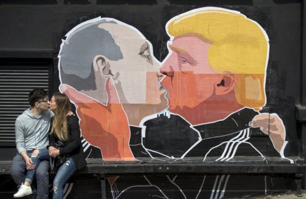 bacio trump-putin