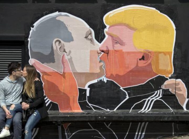 bacio trump-putin