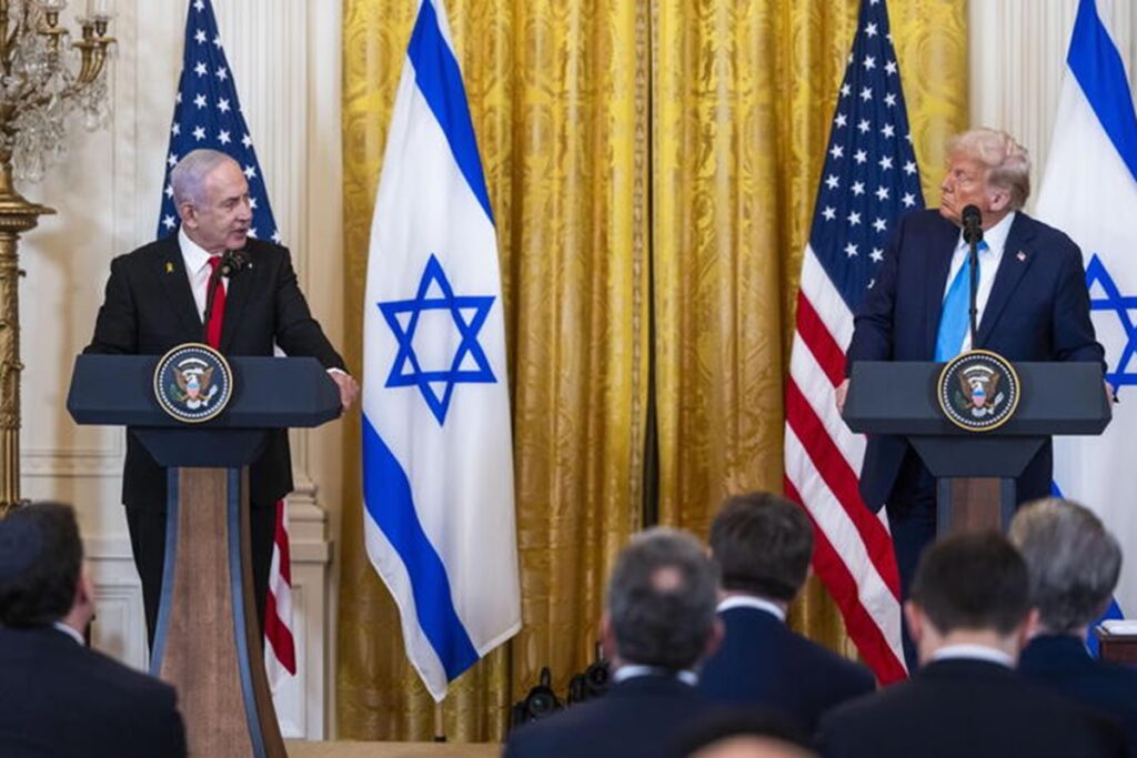 Benjamin Netanyahu e Donald Trump