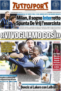 tuttosport 3 febbraio 25