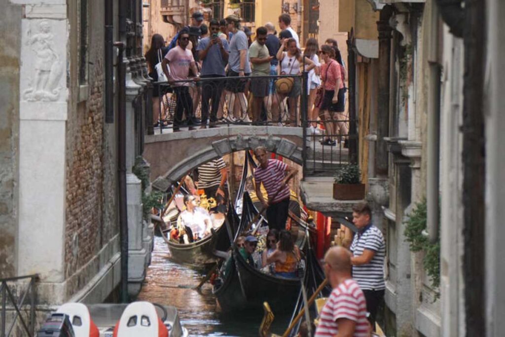 turisti a venezia