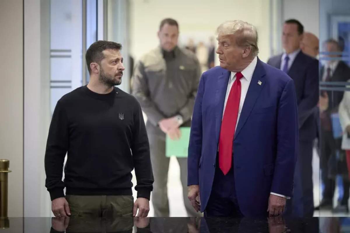 Zelensky e Trump