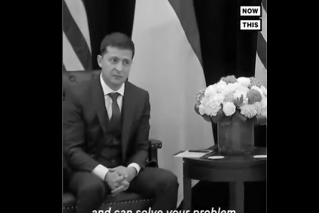 Zelensky e Trump