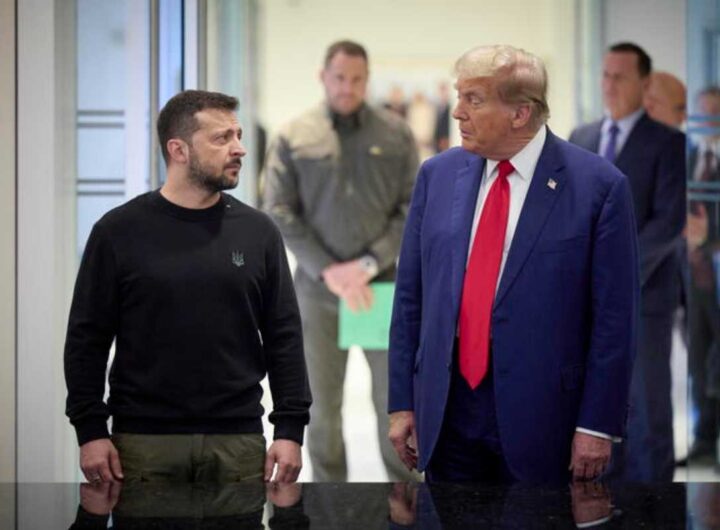 Zelensky con Trump