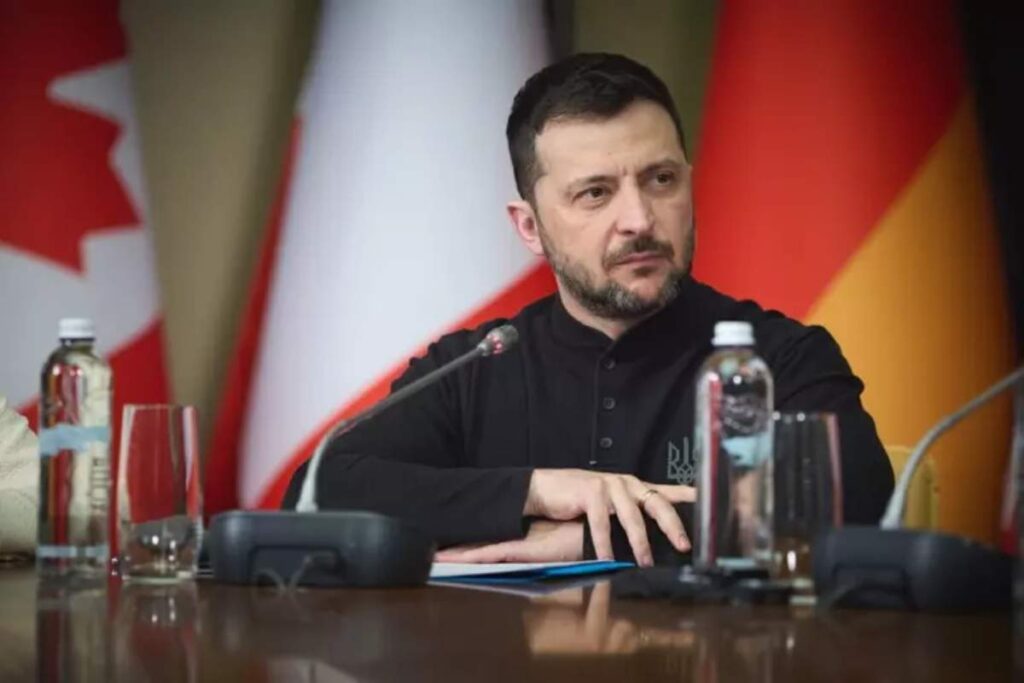 Zelensky, il presidente dell'Ucraina