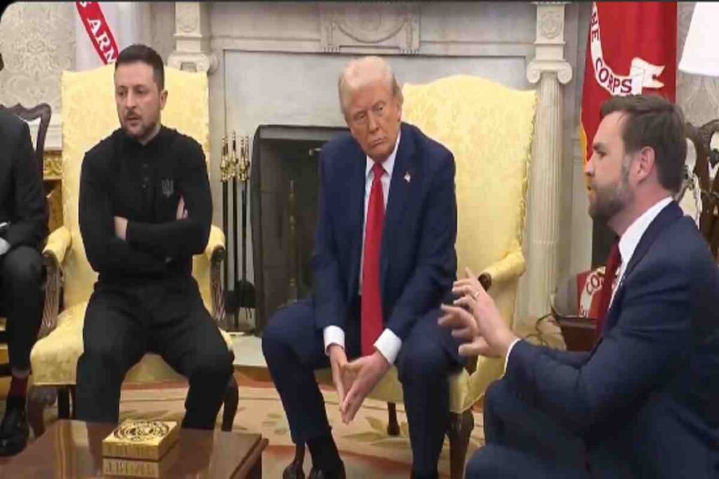 Zelensky e Trump