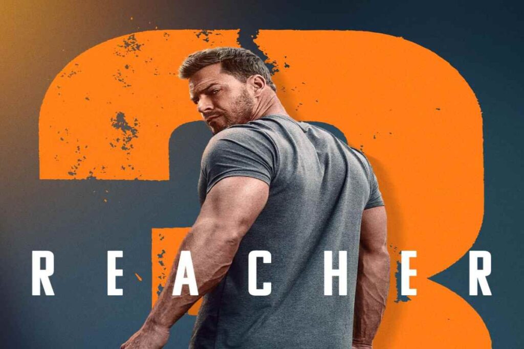 La locandina della terza stagione di Reacher