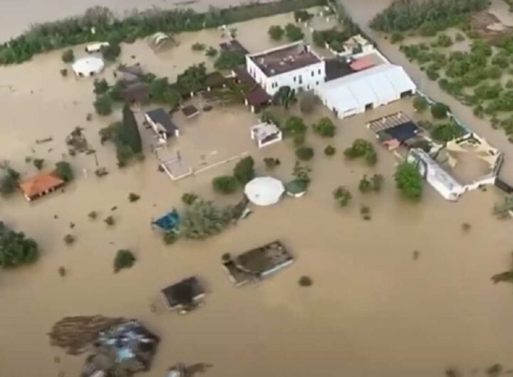 La zona di Malaga completamente allagata