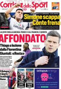 corriere dello sport 17 marzo 2025