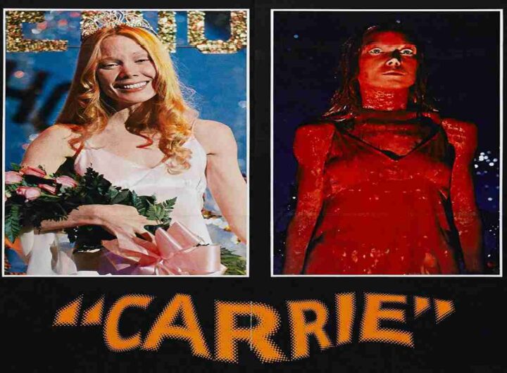 La locandina del film Carrie - Lo sguardo di Satana, di Brian De Palma