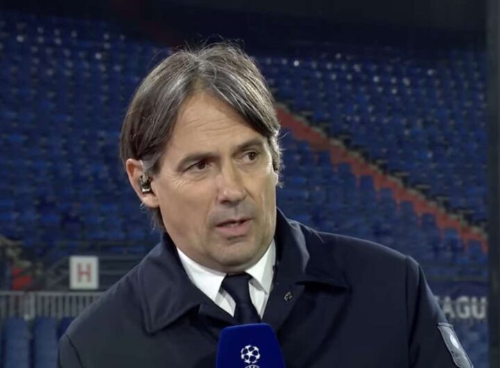 Inzaghi intervistato dopo Feyenoord Inter